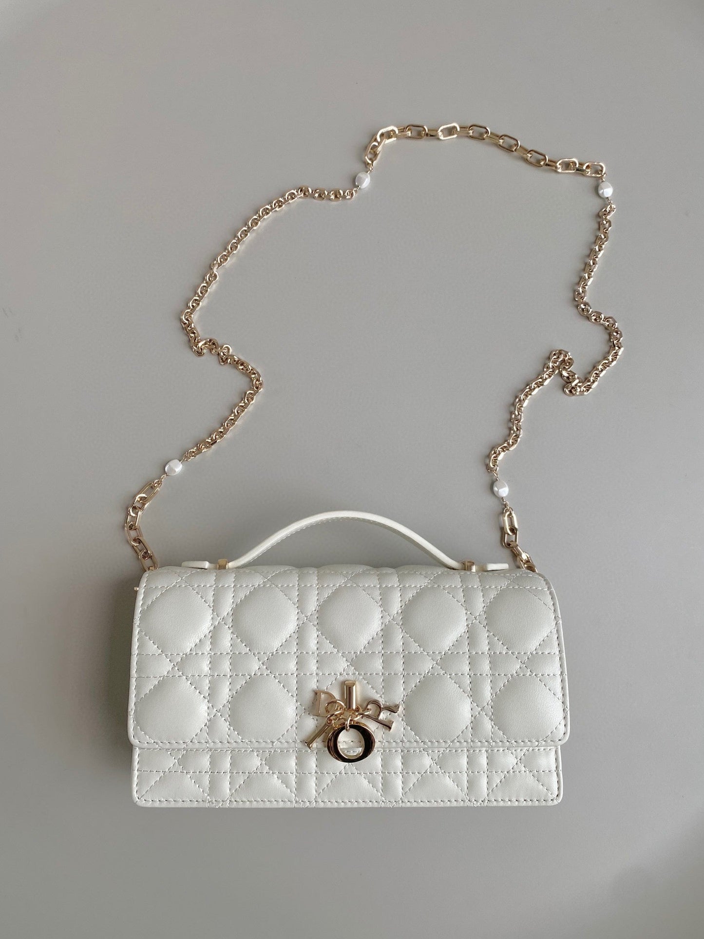 Lady Dior Top Handle Bag