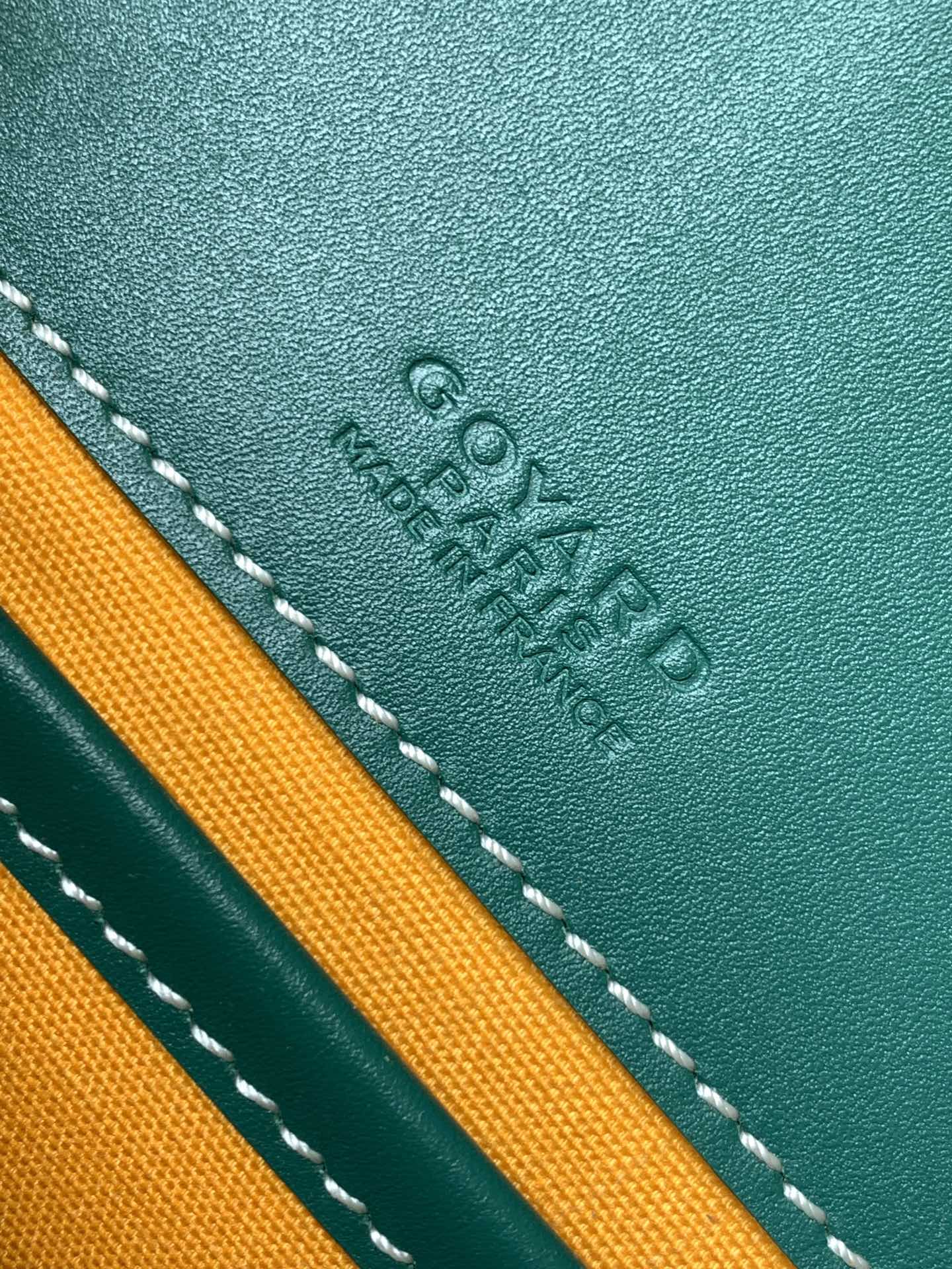 Goyard Belvedere PM Green Bag