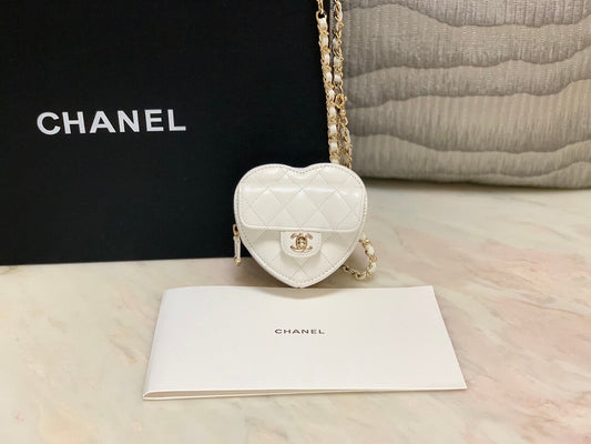 Chanel CC Love Heart Bag