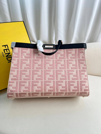 Fendi X-Tote Bag In Canvas Bag