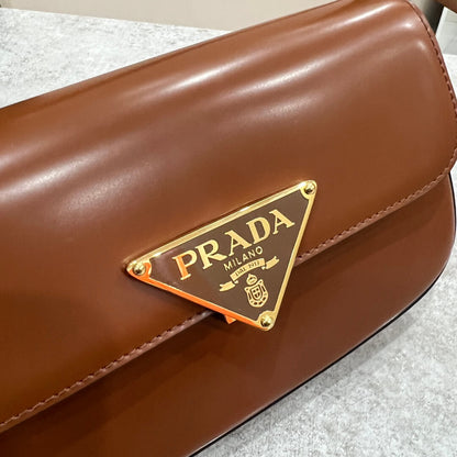 Prada Embleme Saffiano Shoulder Bag
