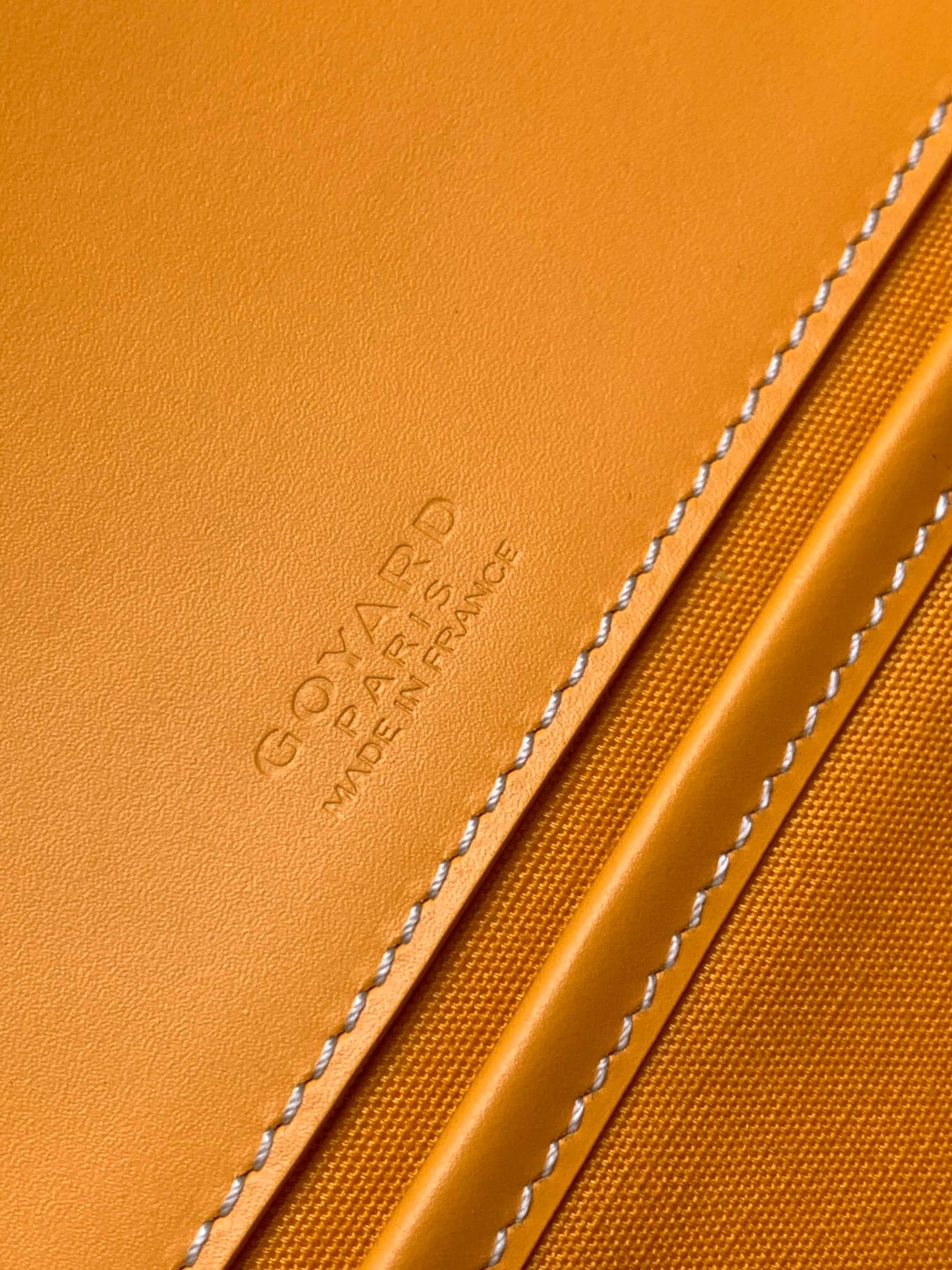 Goyard Belvedere PM Yellow Bag