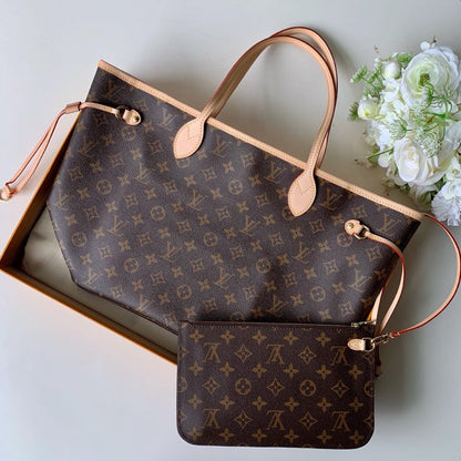 Louis Vuitton Neverfull MM Tote – M40995 Monogram Canvas