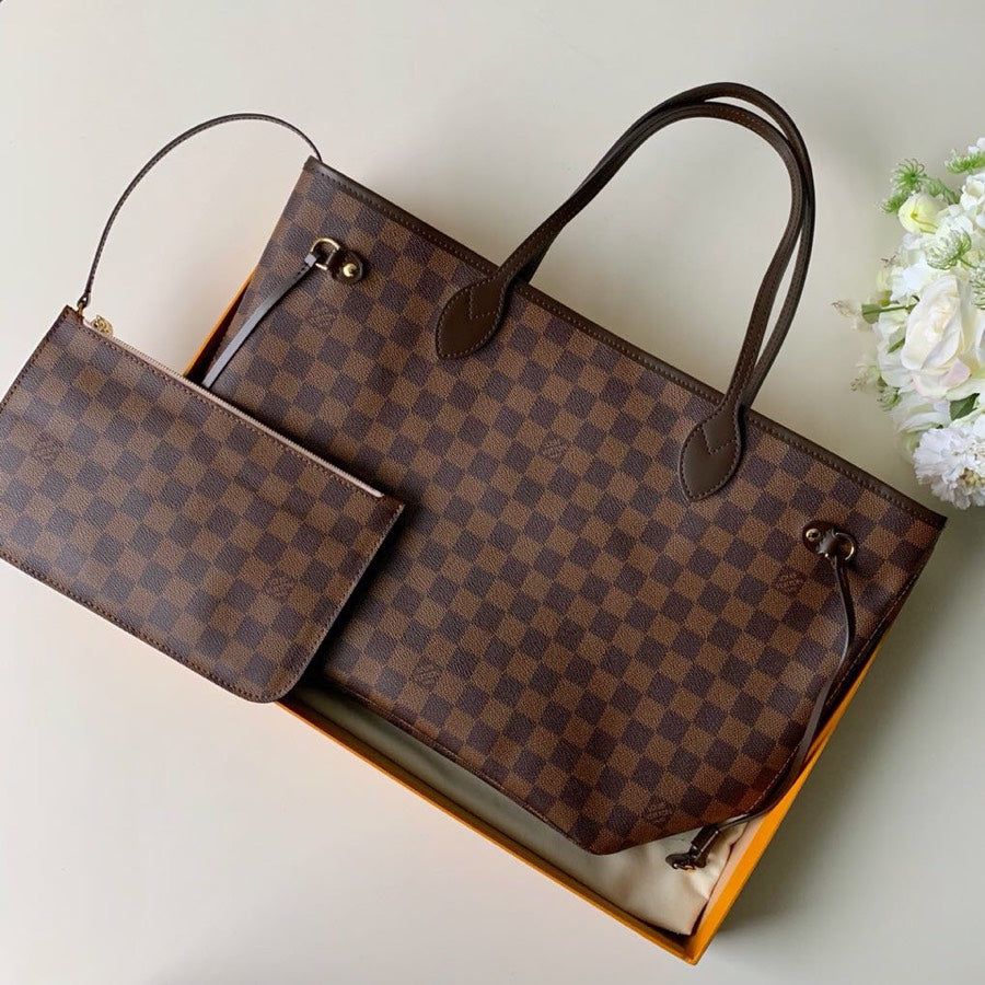 Louis Vuitton Neverfull MM Tote – M41603 Monogram Canvas