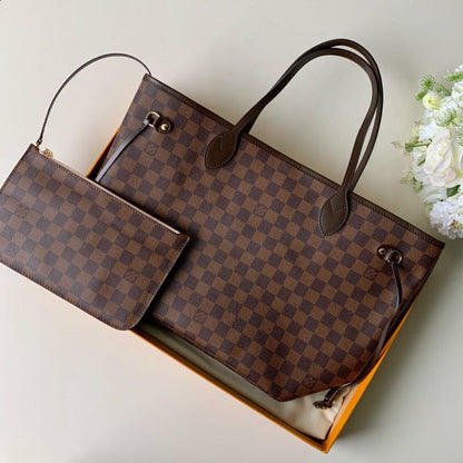 Louis Vuitton Neverfull MM Tote – M41603 Monogram Canvas