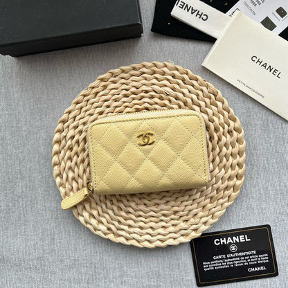 Chanel Zip Coin Purse