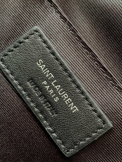 YSL Lou Camera Bag Black Hardware