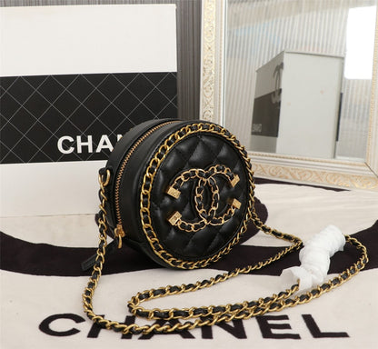 Chanel Round filigree Crossbody Bag