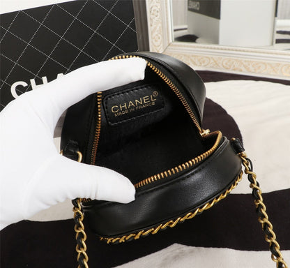 Chanel Round filigree Crossbody Bag