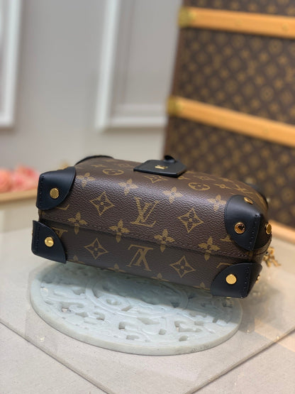 Louis Vuitton Petite Malle Souple Bag – Monogram Canvas with Chain
