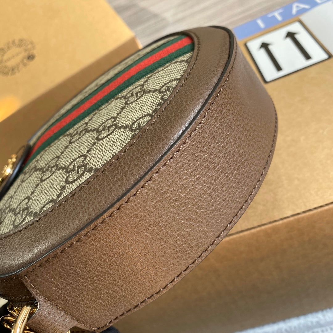 Gucci Ophidia Round Cake Bag