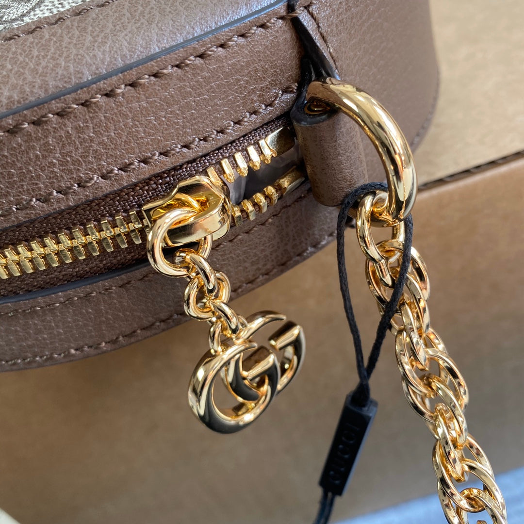 Gucci Ophidia Round Cake Bag