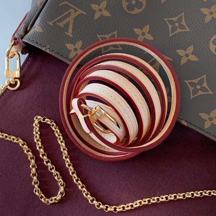 LV Monogram Canvas Favorite PM Crossbody Bag