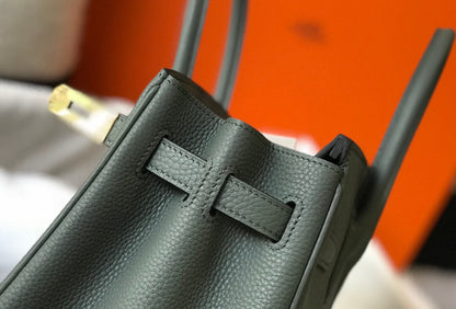 Hermes Birkin Almond Green Bag