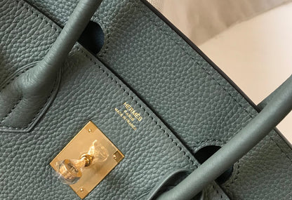 Hermes Birkin Almond Green Bag