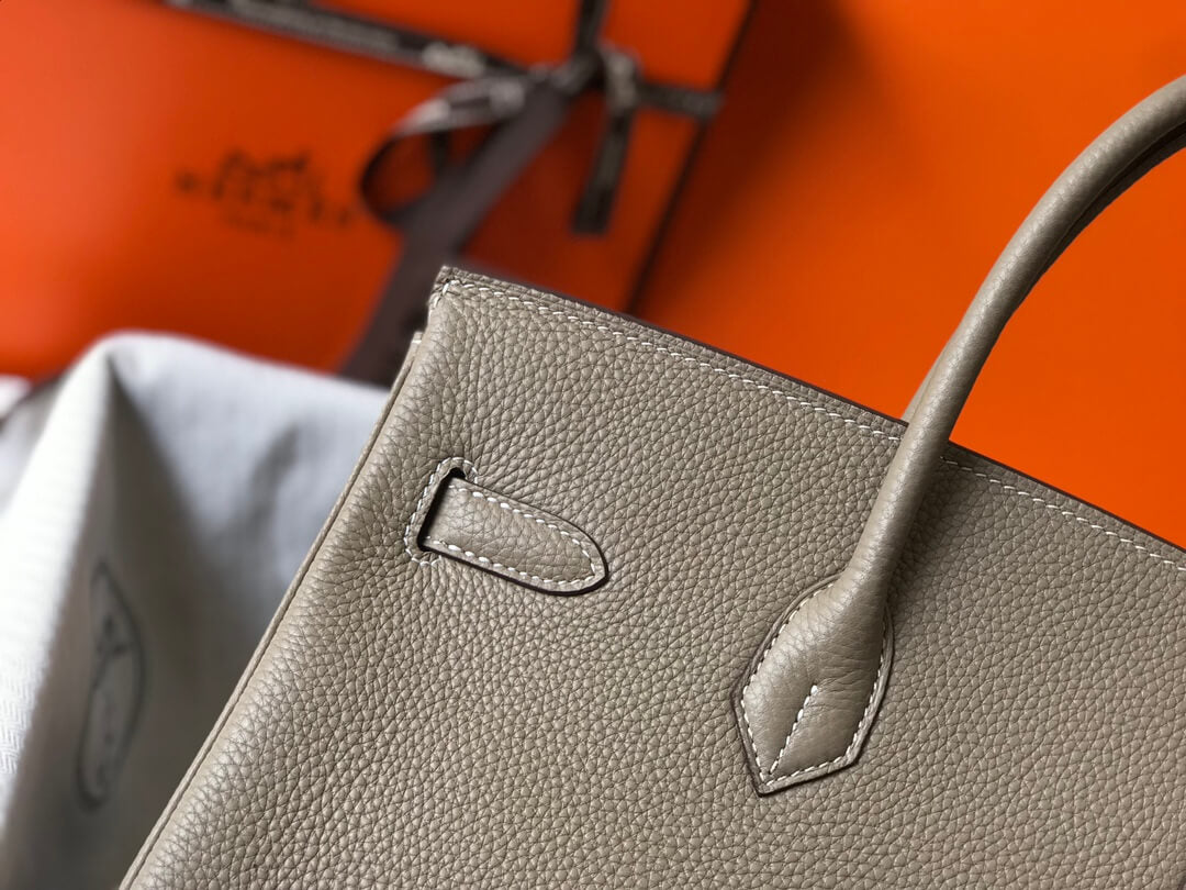 Hermes Birkin Turtle Dove Gray Bag