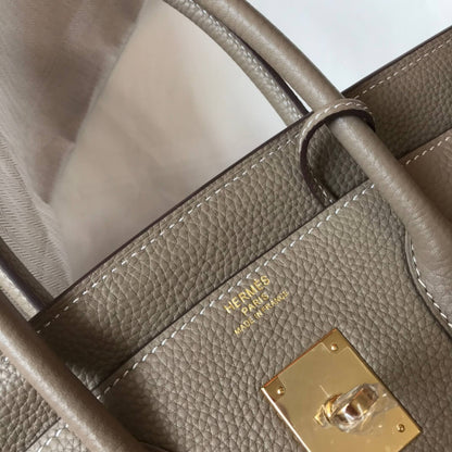 Hermes Birkin Turtle Dove Gray Bag