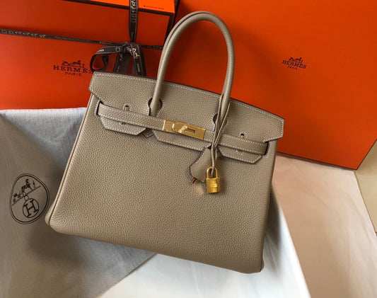 Hermes Birkin Turtle Dove Gray Bag