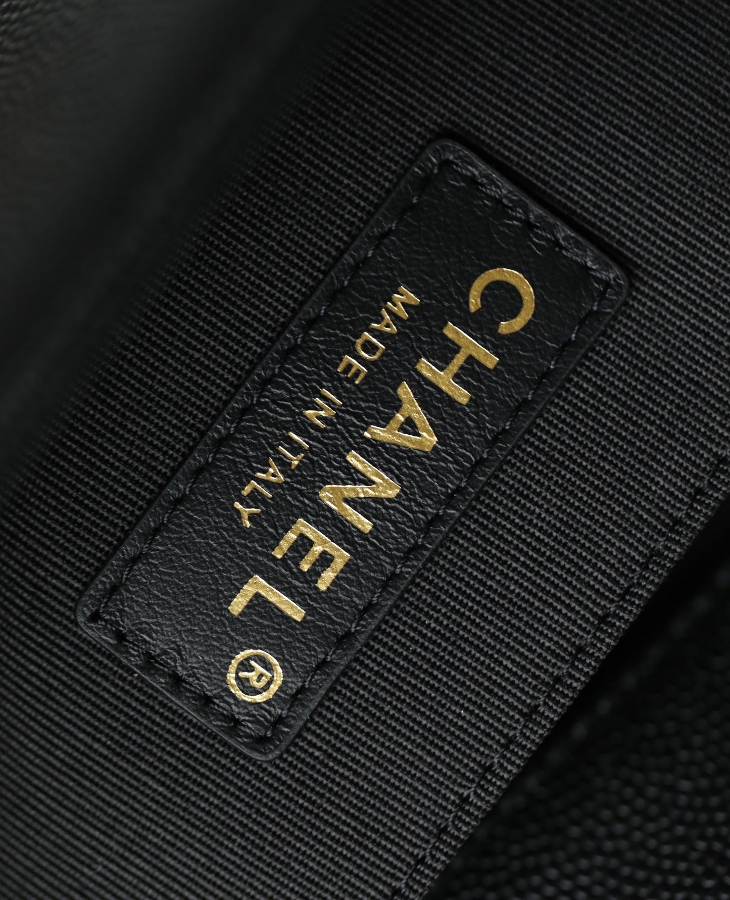 Chanel Leboy Bag – Black Caviar Leather with Gold Hardware
