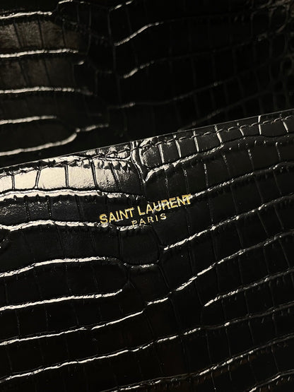 YSL Cassandra Crocodile Leather Bag