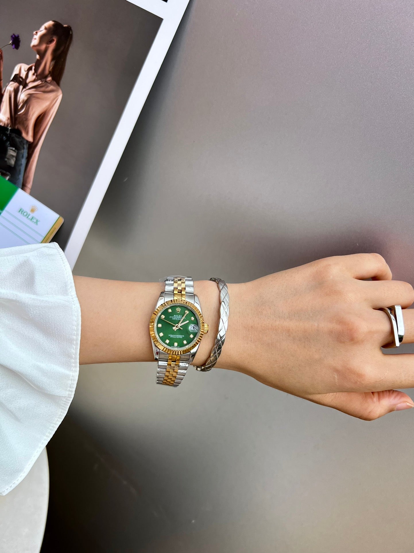 Rolex Journal Series Classic Ladies Watch