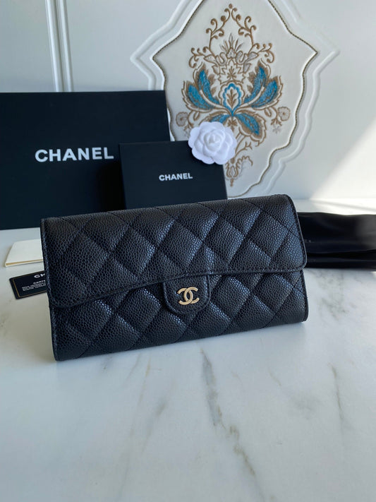 Chanel Classic CF Long Wallet