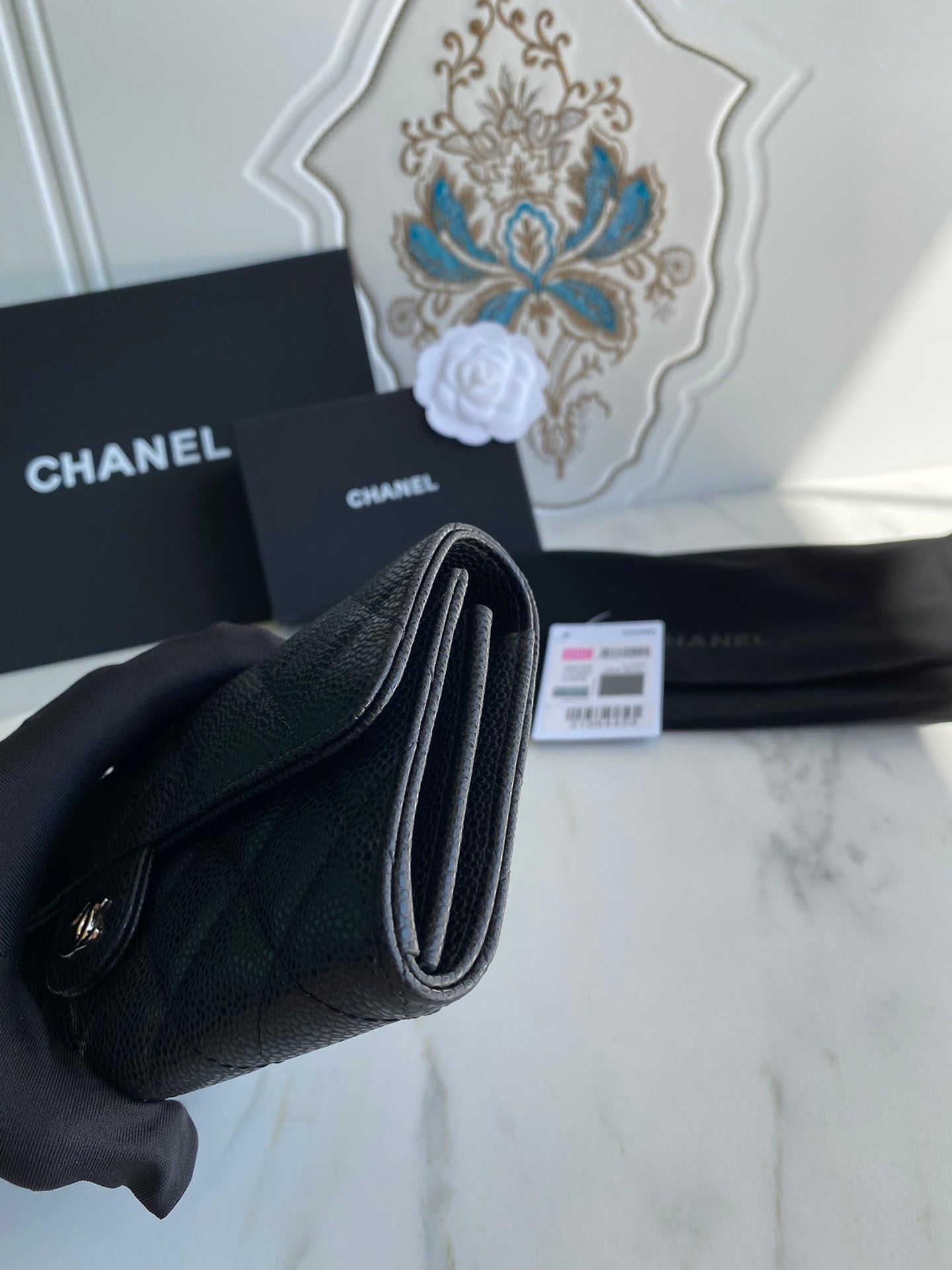 Chanel Classic CF Long Wallet