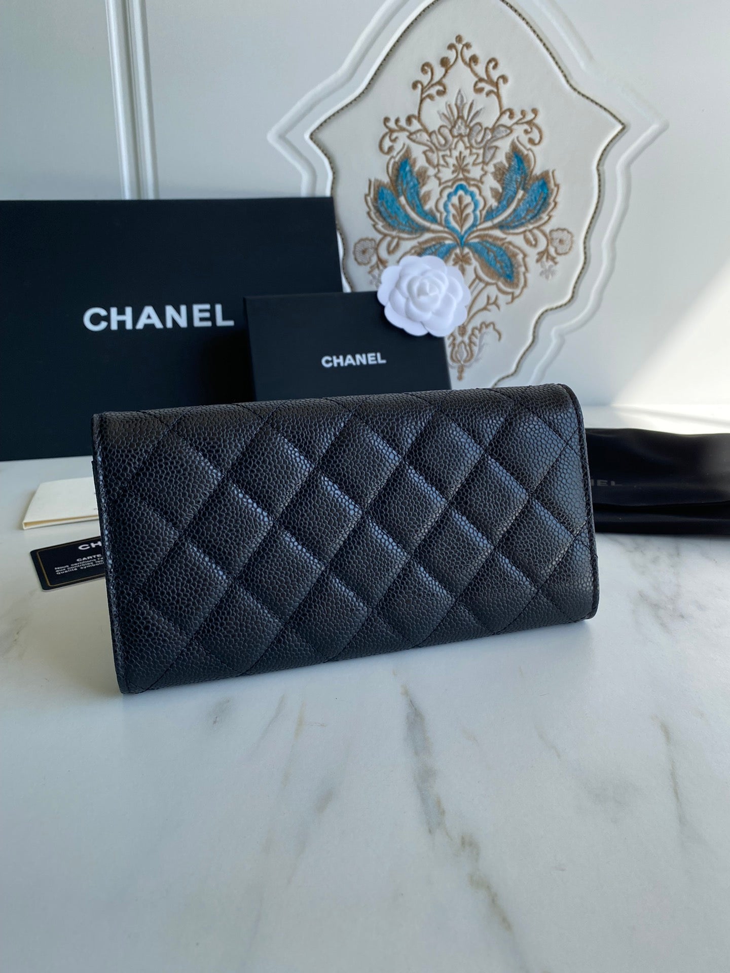 Chanel Classic CF Long Wallet