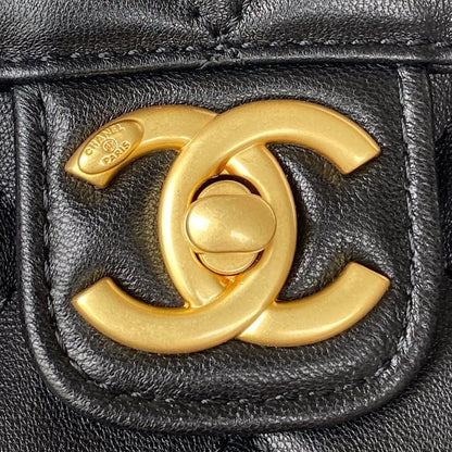 Chanel Retro Black Gold Mini Bag
