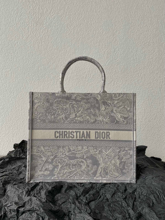 Dior Tote Jungle Shopping Bag