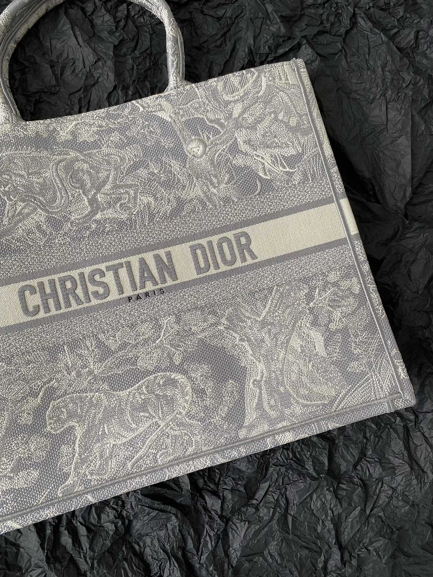 Dior Tote Jungle Shopping Bag