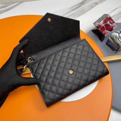 YSL Caviar Clutch New Arrival