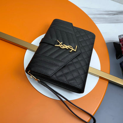 YSL Caviar Clutch New Arrival