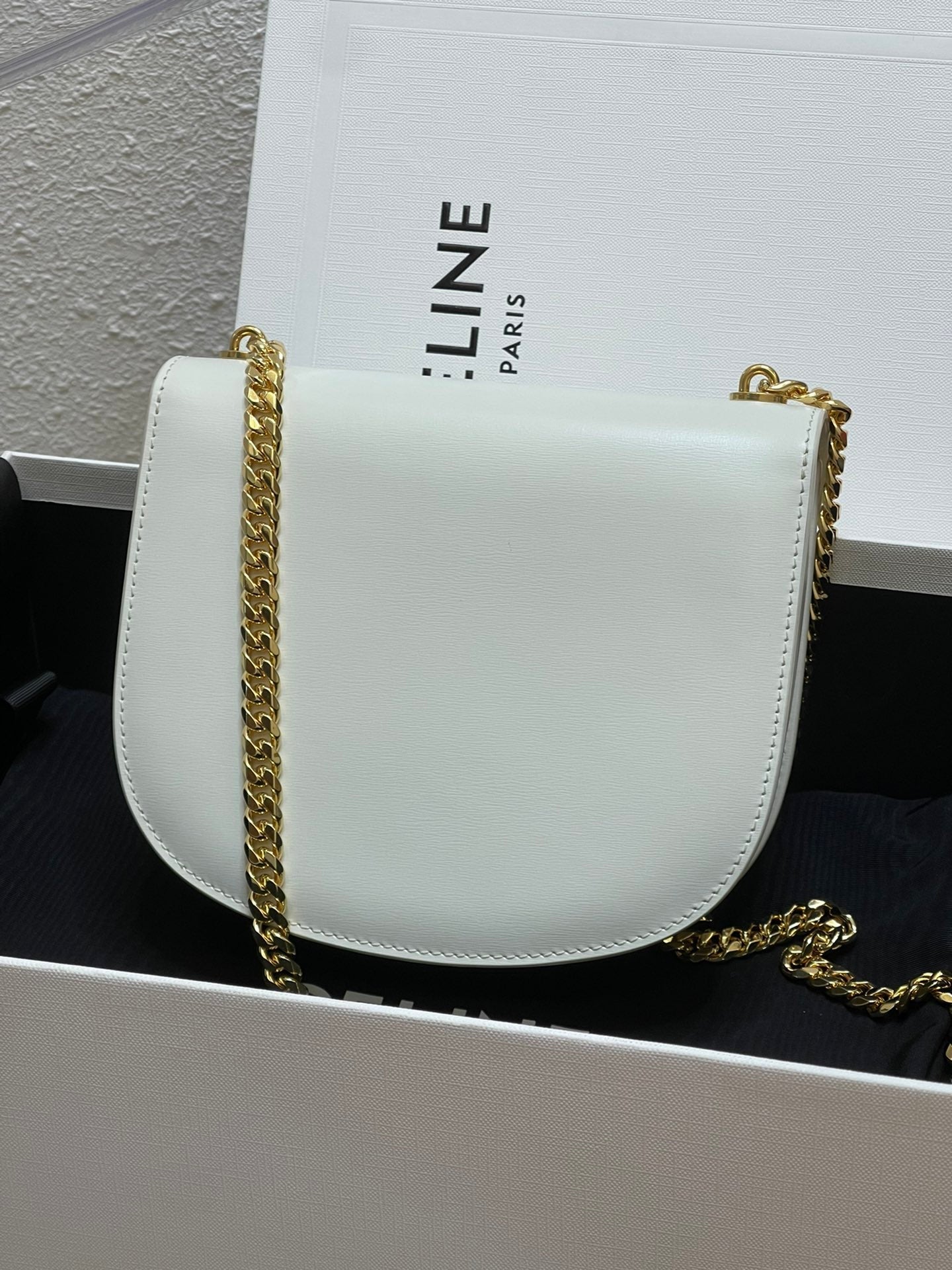 Celine Triomphe Saddle Bag