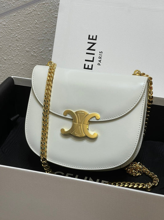 Celine Triomphe Saddle Bag