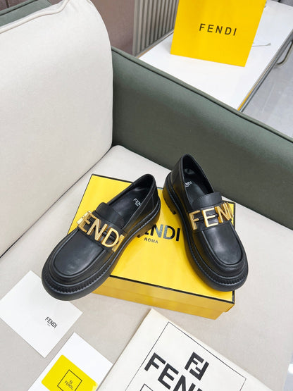 FENDI New Thick-Soled Martin Boots