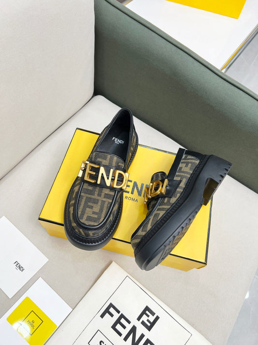 FENDI New Thick-Soled Martin Boots