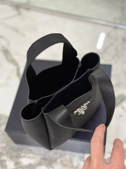 Prada Basket Bucket Bag