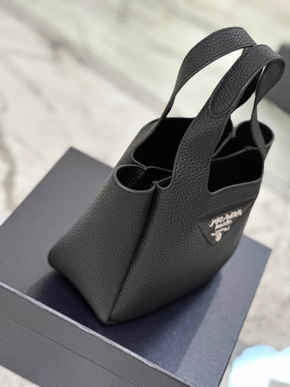 Prada Basket Bucket Bag