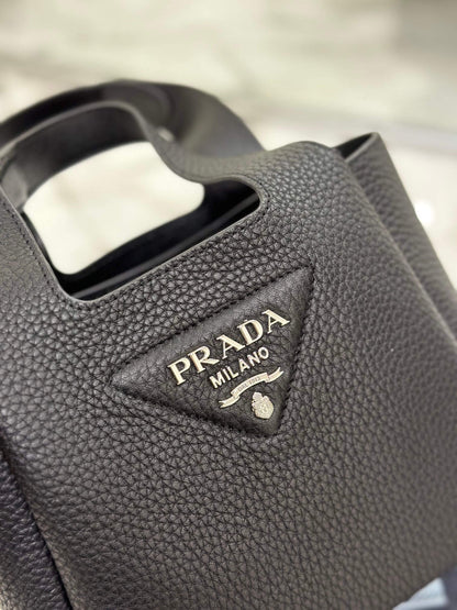 Prada Basket Bucket Bag
