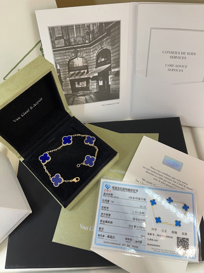 Van Cleef & Arpels Five Flower Bracelet
