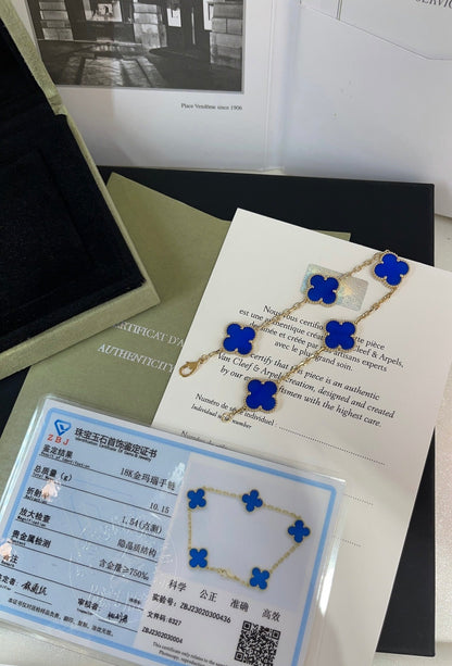 Van Cleef & Arpels Five Flower Bracelet