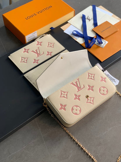 LV FÉLICIE POCHETTE Chain Bag