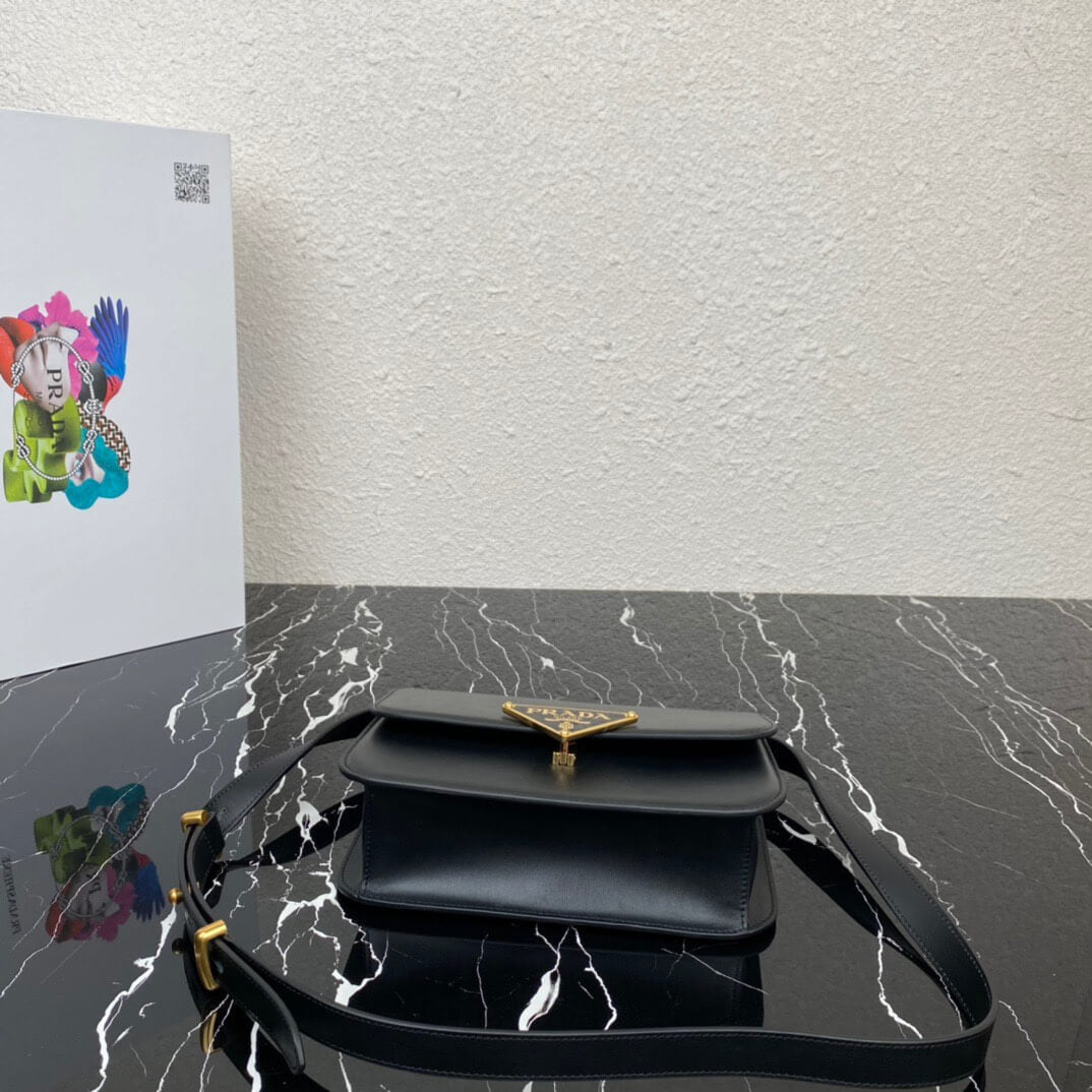 Prada Embleme Leather Bag