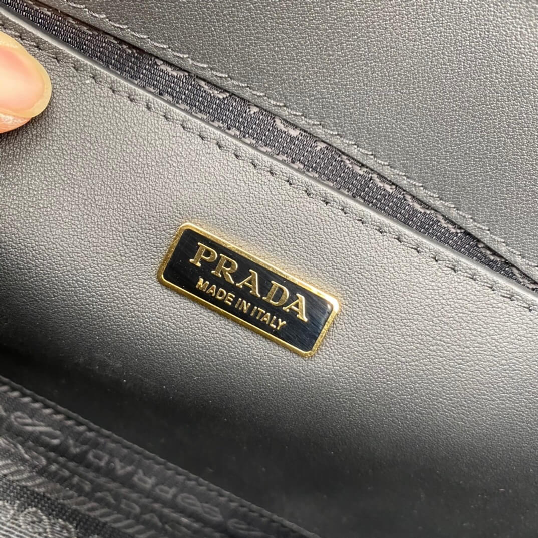 Prada Embleme Leather Bag
