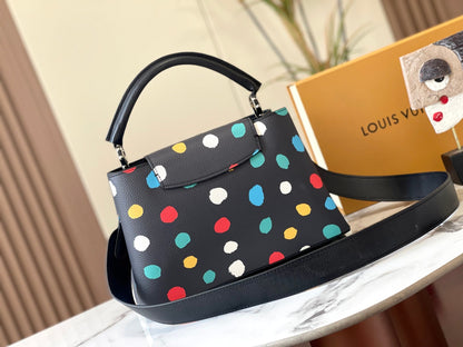 LV Capucines Polka Dot Bag