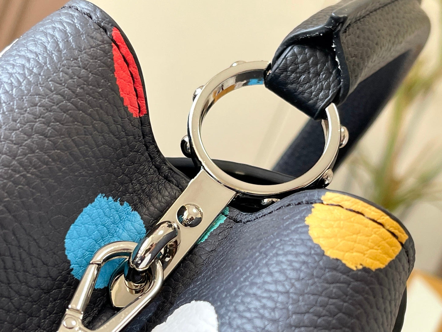 LV Capucines Polka Dot Bag