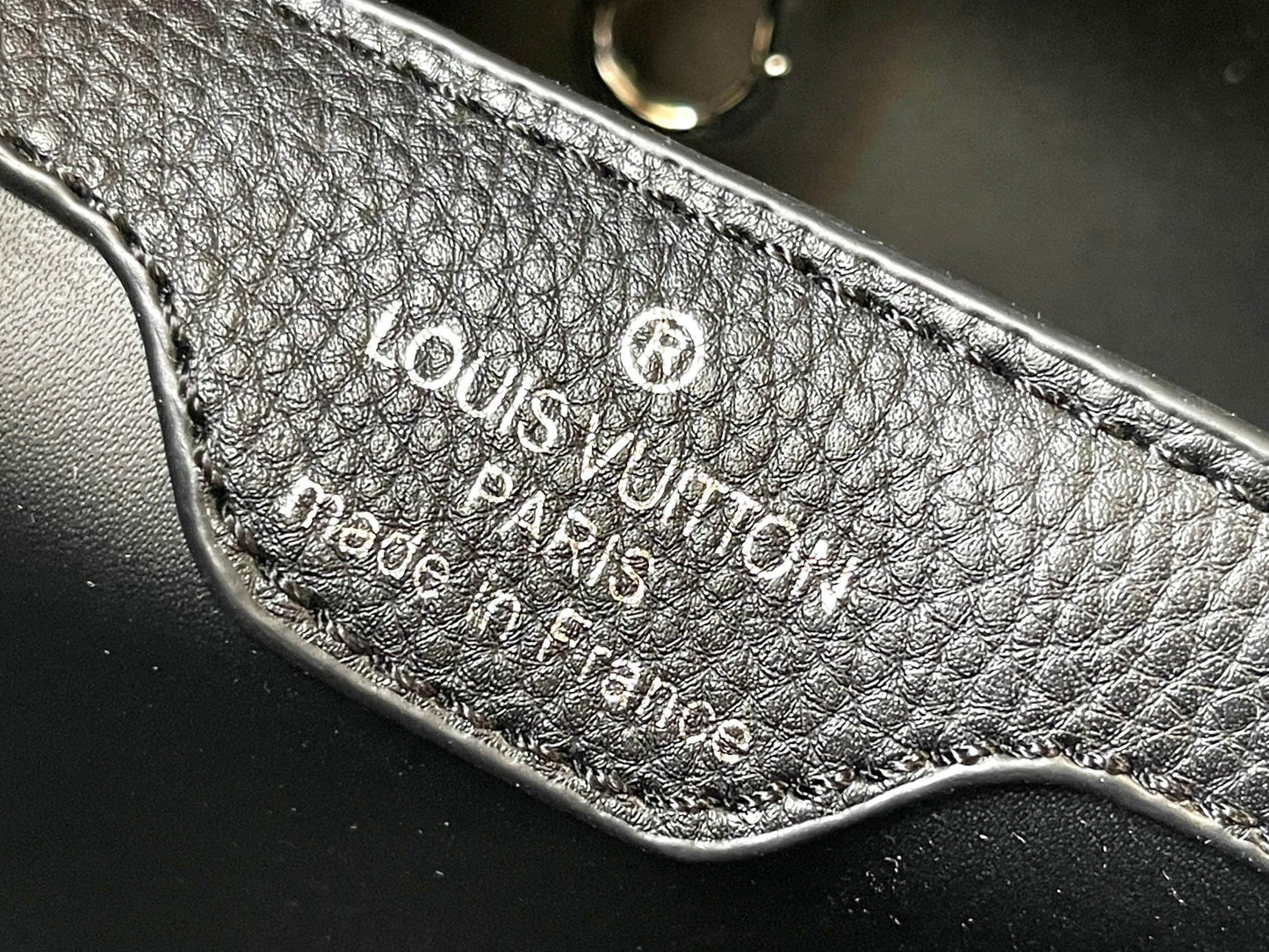 LV Capucines Polka Dot Bag
