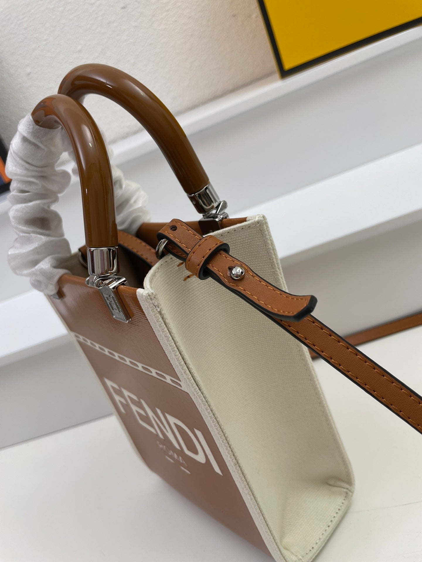 Fendi Sunshine Mini Tote Bag