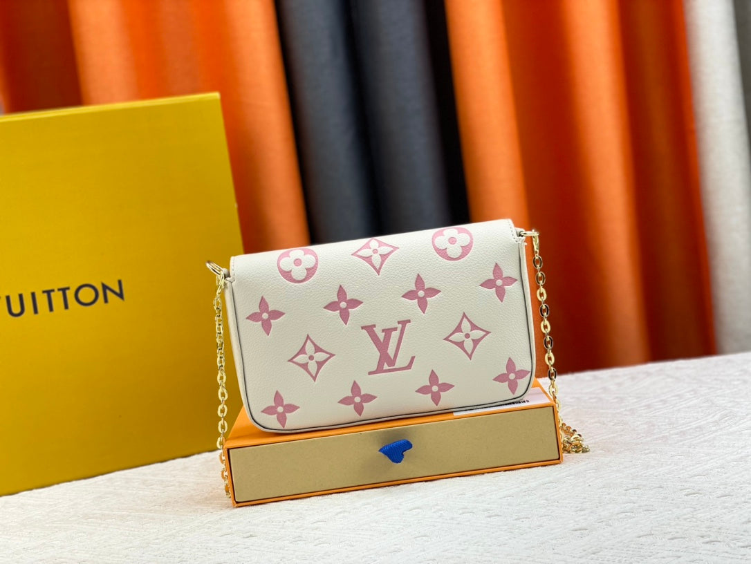 LV Pochette Felicie Chain Bag